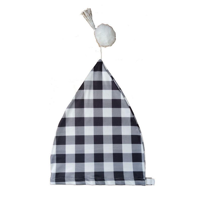 Elegant europeisk och amerikansk julmössa med tofs