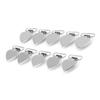 10 Pcs Metall Herz Form Einsatz Schnuller Halter Hosenträger Clips für Hause Handwerk