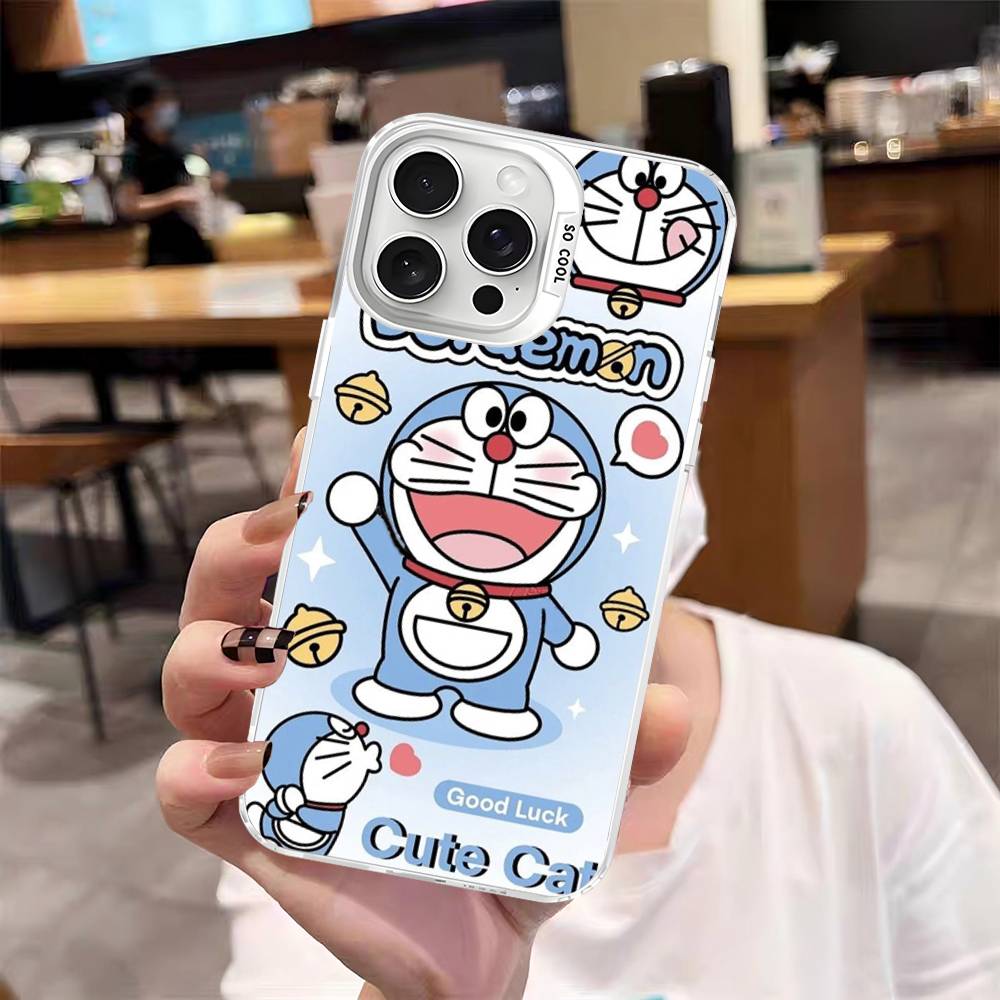 Hot Classic D-Doraemons Cartoon Color Phone Case For IPhone 17 16 15 14 13 12 11 Pro Max Plus Pro Shell