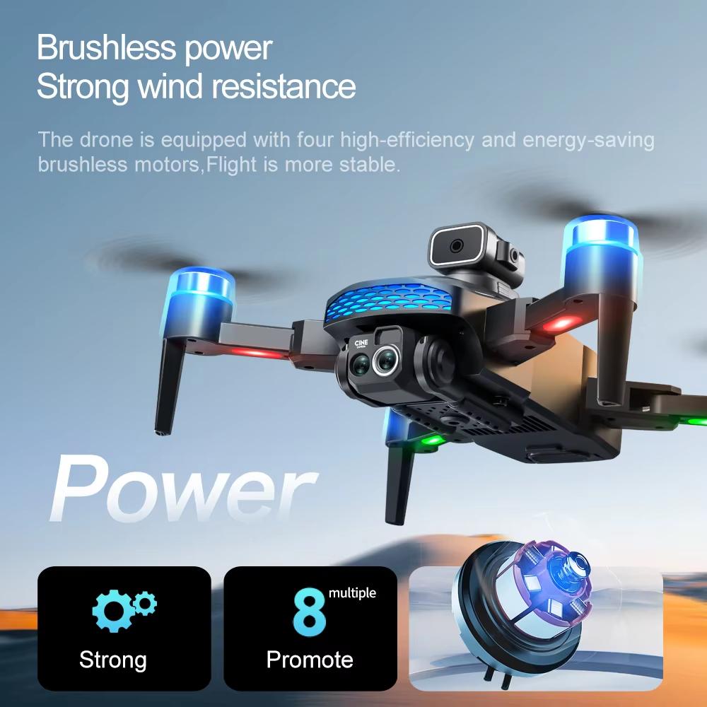 Brand New M6 RC Drone Brushless Motor Professional 4K/8K HD Aerial Photography Dual Camera Obstacle Avoidance Optical Flow Quadcopter Toy Gift