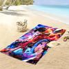 Luffy Print Beach Towel, Large Soft Quick Dry Towel for Beach Camping Swimming