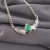 Malachite Pendant, 925 Sterling Silver Chain Pendant, Gift For Women Handmade Pendant Gemstone Jewelry, For Wedding Gift