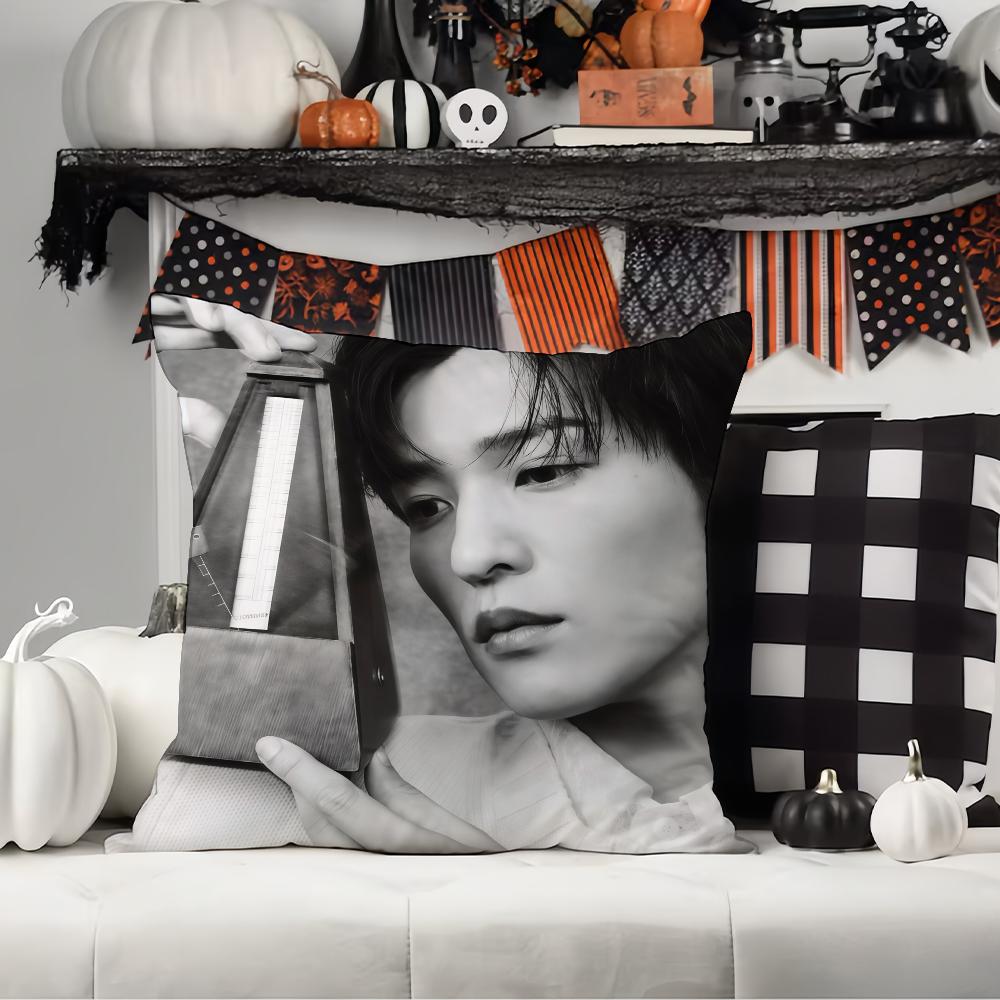Japanese Actor R-Ren M-Meguro Pillow Case Office Cushions Suitable For Sofa Car Bedroom Decorative Cushion Cover