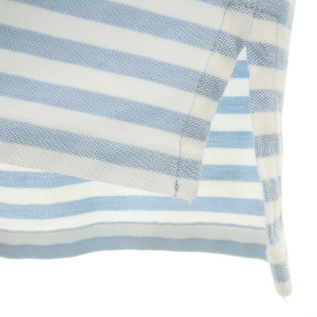 POLO RALPH LAUREN border Short sleeve Polo shirt S/P Blue Men's Used
