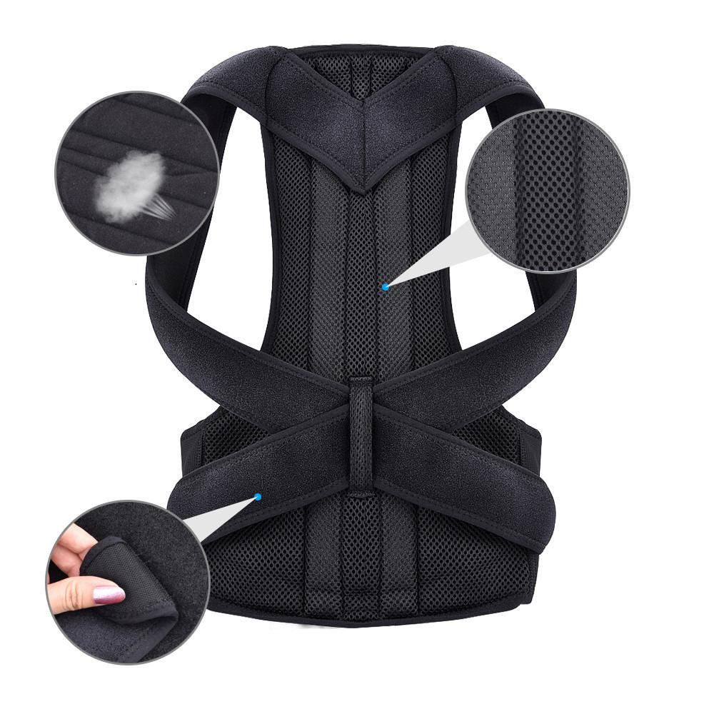 

Back correction posture correction male and female straps support strips invisible back support straps sporty elasticity sport XL