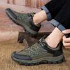 2025 New Men'S Hiking Climbing Outdoor Fashionable Sports Shoes Breathable Casual Shoes Rubber Non-Slip  Wear-Resistant Outsole