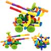 DIY Water Pipe Building Blocks Assembly Design Plastic Construction Educational Toys Splicing Pipes Montessori Building Blocks