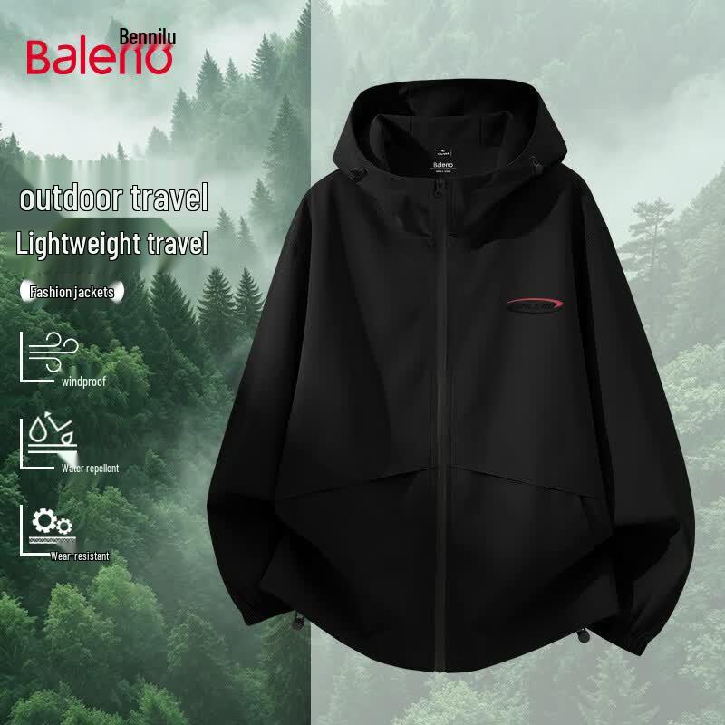 Baleno Men's Outdoor Waterproof Hooded Jacket