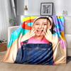 1pc Coperta Franco Ms. Design Stampa Rachel Educational Adventures, Coperta Leggera per Divano, Letto - Morbida e Calda, Regalo per Tutte le Stagioni come Natale,