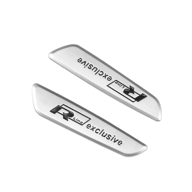 2025 Hete Auto Deur Spatbord Stickers Badge Embleem Voor Volkswagen Rline Magotan Passat Arteon Polo Golf Tiguan Touareg Touran T-Cros