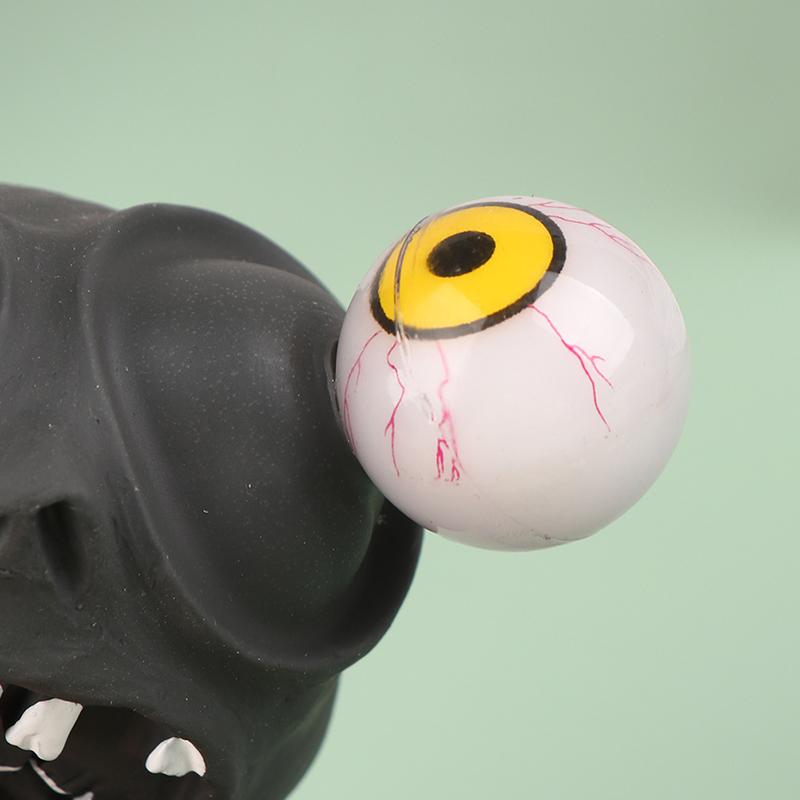 Car Turbo Explosive Eye Doll Car Boost Eye Zombie Toys To Decompress Ornaments Big Eye Dolls Auto Accessories Styling