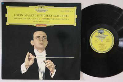 LP Schallplatte LORIN MAAZEL BERLINER PHILHARMONIKER Schubert Symphonie Nr.. 5 in B-Dur SLPM138685 DEUTSCHE GRAMM 1961 Deutschland Klassik Gebraucht