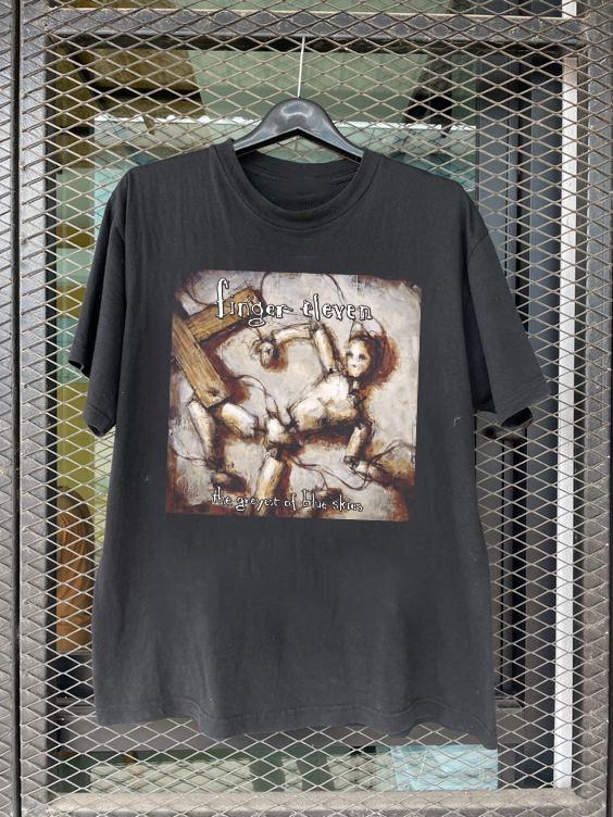 

Finger Eleven BAND The Greyest Of Blue Skies T Shirt Full Size S-5XL Unisex T-Shirt XL