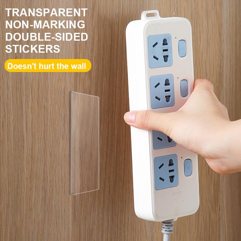 240/120 adet Yeniden Kullanılabilir Çift Taraflı Yapışkan Bant Çok Fonksiyonlu Su Geçirmez Sihirli Şeffaf Pvc Nano Bantlar Ev Ofis Arzı