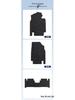 Removable Black Floor Mats for BYD Qin PLUS (2021-2025)
