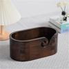 Multi-functional Yarn Bowl Wood Knitting Wool Holder Storage Tool Knitting Bowl  Handcrafted