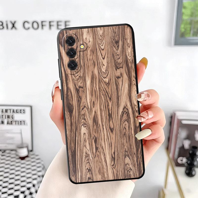 Vintage Wood Grain Pattern Soft Phone Case for Samsung A17 A37 A57 A16 A26 A36 A56 A15 A25 A35 A55 A14 A24 A34 A54 A13 A23 A33 A