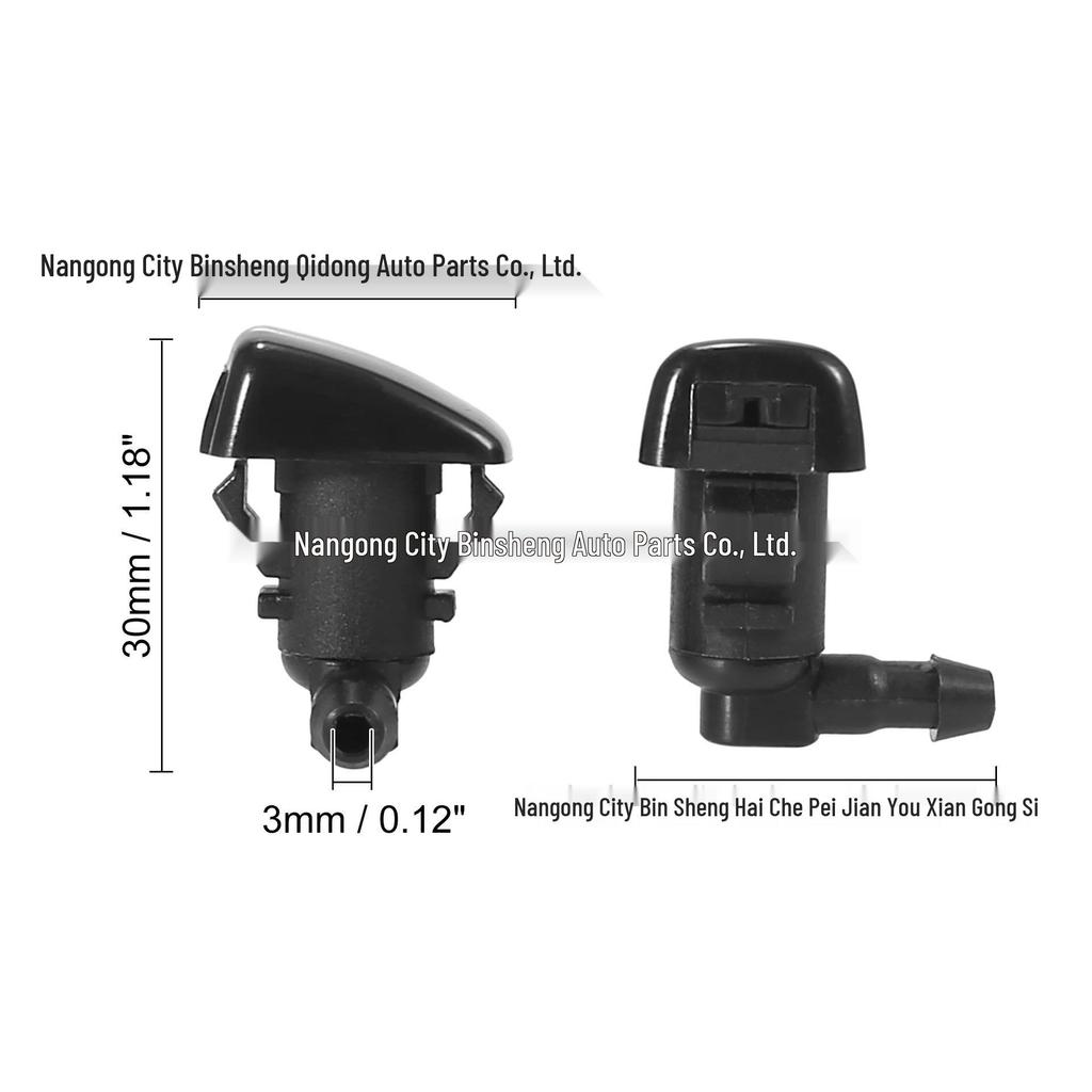 Dodge/Chrysler Windshield Washer Nozzle 5182327AA for Challenger, Charger, 300