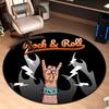 E-sports Circular Carpet Home Decor Living Room Dirt Resistant Carpet Bedrooms Study Children's Rocking Chairs Anti Slip Pads