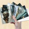 32pcs, Gothic Magic Postcards, Mysterious Witch, Birthday/Anniversary Gifts, Collectibles, Suitable for Gifting, Mailable.