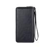 Fashion PU Leather Men Wallet Multi-card Slot Card Holder Clutch Bag Large-capacity Zipper Long Wallet