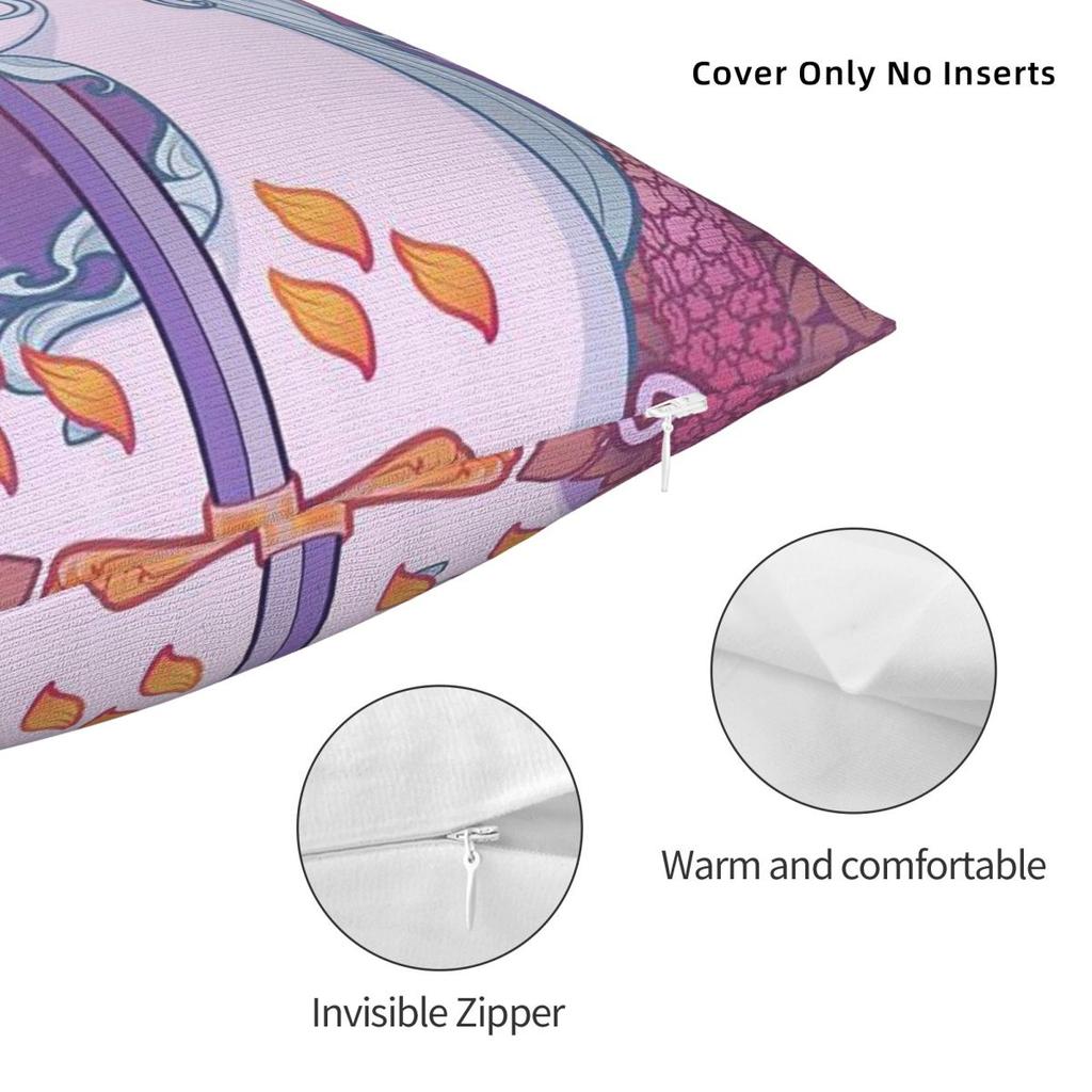 Lady Amalthea The Last Unicorn Animated Tv Movies  Square Pillowcase Cushion Cover Pillow Case Throw Pillow Cover for Home Car