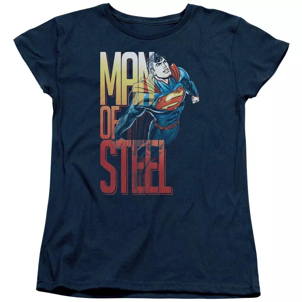 Superman  Steel Flight  Women s T-Shirt L