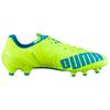 PUMA FG Firm Ground Abrasion Resistant Soccer Shoes Men's Green Blue 103264-04