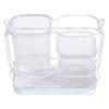 Wall Mounted Chopstick Container Kitchen Utensil Organizer Spork Spoon Holder Convenient Cutlery Drying Rack for Home