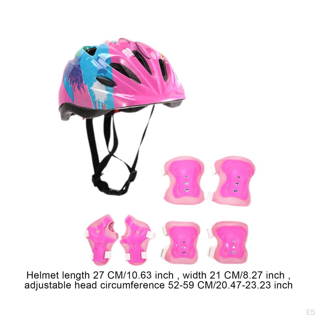 Kinder Fahrradhelm Set Roller Skating für Fahrrad Inline Fahren
