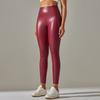 Women High Waist Booty Lifting PU Leather Leggings Ladies Autumn Winter Keep Warm Pencil Leggings