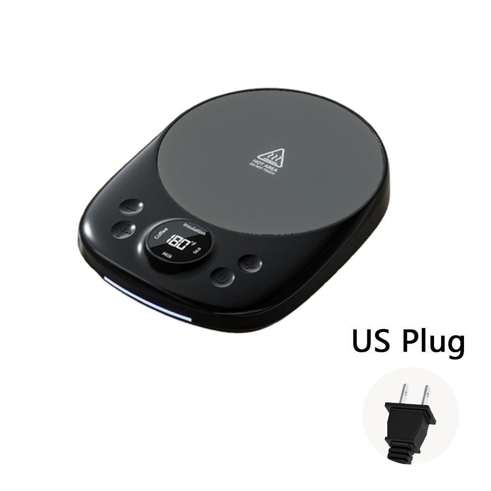 Auto Power Away Function Smart Cup Heater 9 Temp Settings Desktop Cup Warmer  Milk Tea