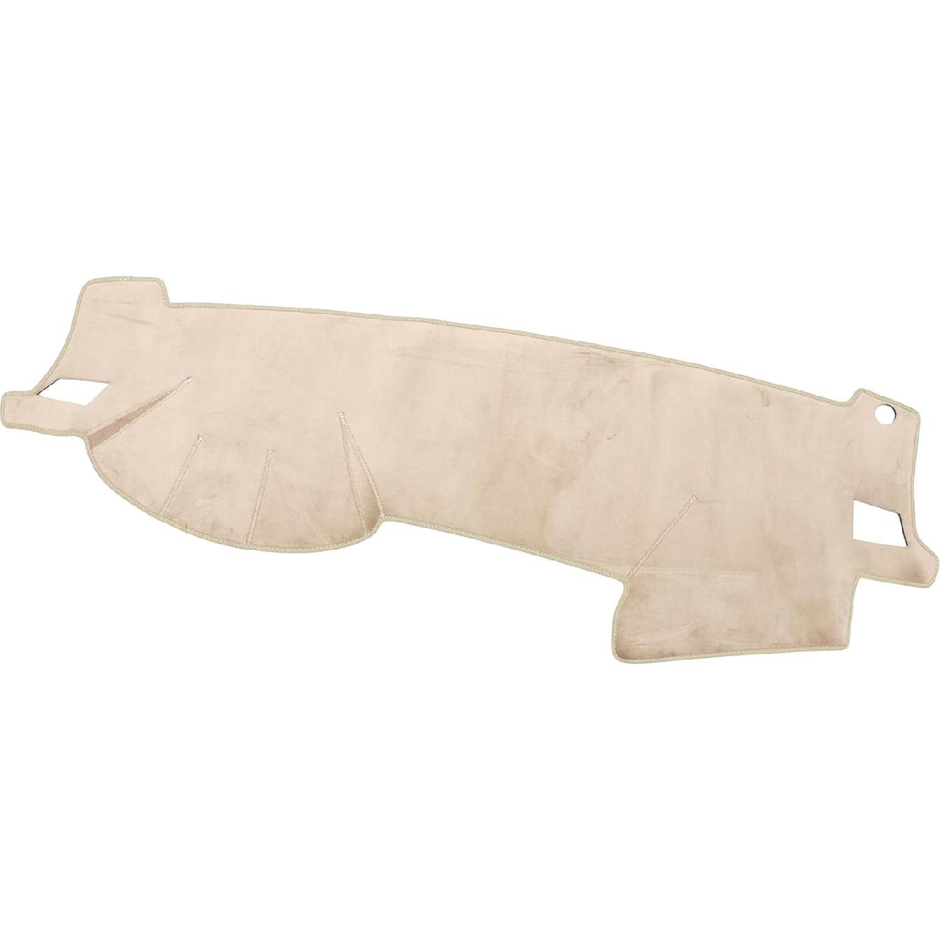 Dashboard Cover Anti-Slip/Anti Dust Dash Cover Mat Carpet for Subaru Outback 2005-2009 Flannel Beige