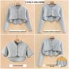 Pure Cotton Postpartum Shoulder Protector: Long Sleeve Warm Shawl for Pregnant Women and New Mothers.