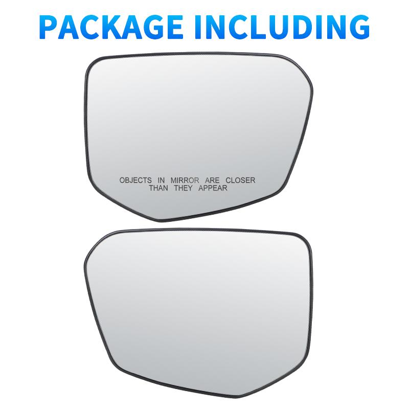 Heated Side Rearview Mirror Glass Lens 76253-TBA-C01 76203-TBA-C01 For honda civic 2016 2017 2018    Left/Right Side