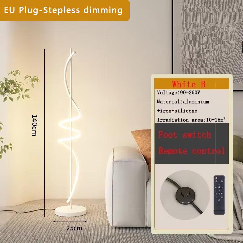 Modern LED Floor Lamp Gold White Dimmable Decorative Lighting For Living Room Bedroom Bedsideside Study Room Interior luminaries