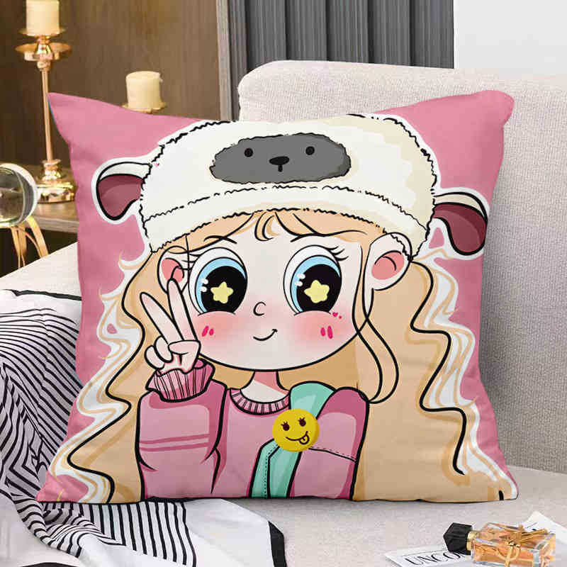 Star Butterfly Princess Pillow Cute Cartoon Creative Animation Pillow Girl Heart Nap Pillow Male and Female Student Day Gift