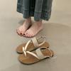 Design Sense Niche Flat-bottomed Sandals Roman Shoes Women's Summer Seaside Beach Shoes Fashion Cool Slippers Women's Shoes