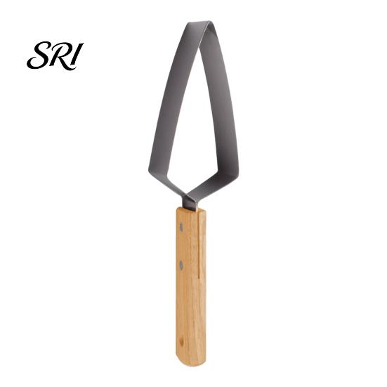 Push Pull Fruit Cutter Watermelon Stainless Steel Slicer with Ergonomic Handle Easy Cutting Tool Quick Melon Kitchen Gadget Durable Knife