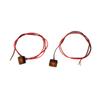 RC Car LED Lights Easy Installation Positive and Negative Power Headlight for Remote Control Cars Orange