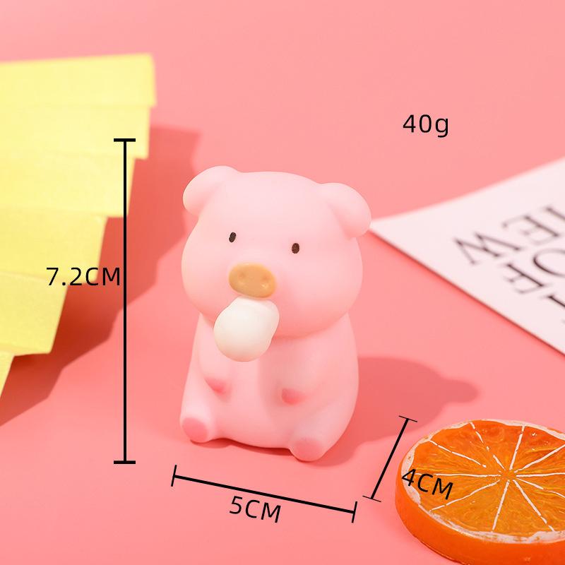 Prasátko Kapybara Fidget Mačkací Hračka Roztomilé Prasátko Mačkací Hračky Zvířátko Chrlí Bublinky Hračka na Uvolnění Stresu Narozeninové Dárky Party Suvenýr
