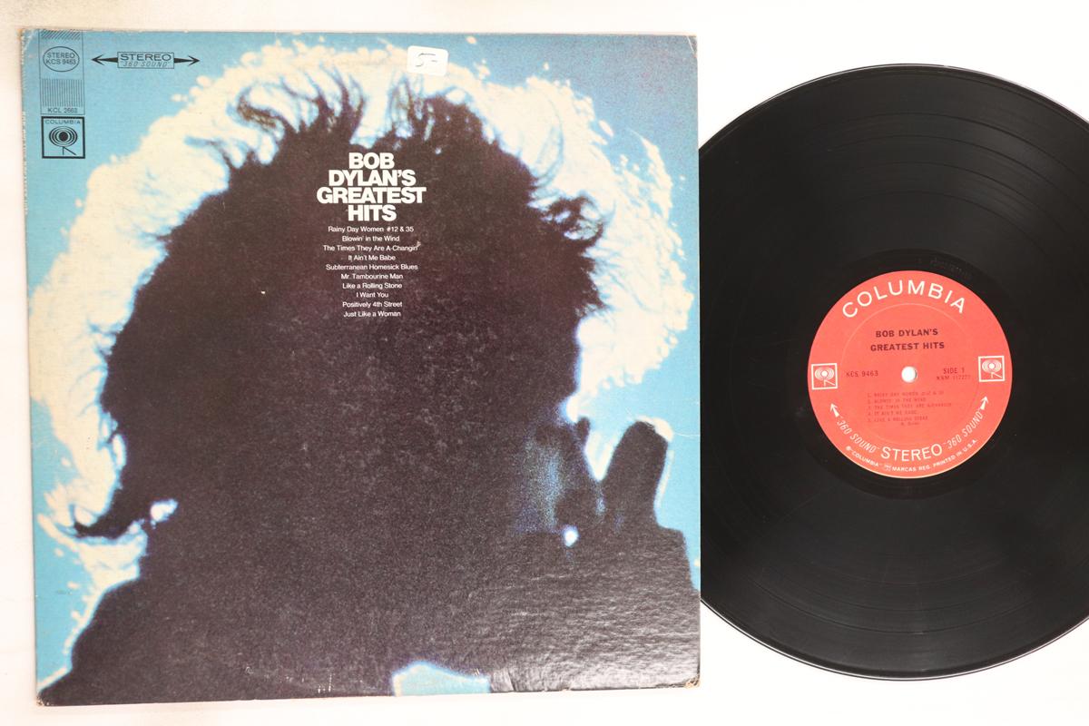 

LP Record BOB DYLAN - Bob Dylan s Greatest Hits KCS9463 Columbia US Rock Used