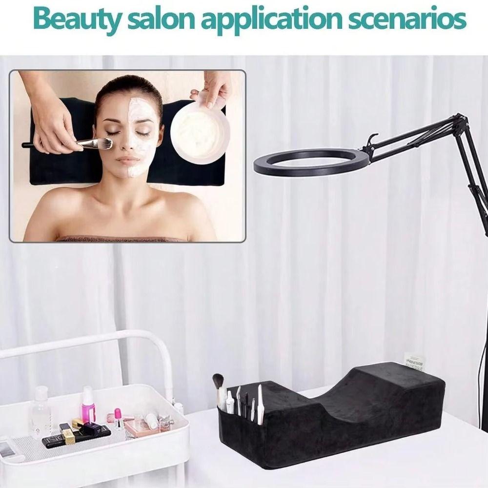 U Shape Design Grafting Lash Head Cushion with Pocket Lash Pillow Neck Support  Makeup Salon