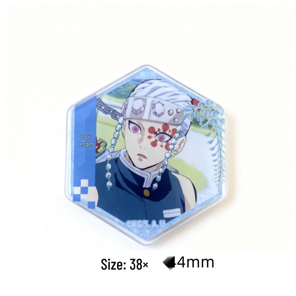 Magnes Demon Slayer: Nezuko & Tanjiro Kreatywna Naklejka Dekoracyjna Anime