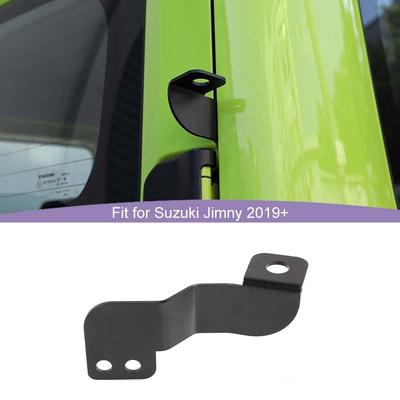 Metal Tailgate Trunk  Antenna Mount Bracket Stand Fit For Suzuki Jimny 2019 Up Car  Exterior Accessories