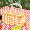 Panier de Pique-nique de Camping Garder Frais Pliable Isolé Glacière Boîte à Lunch Panier Porte-Nourriture Panier de Rangement Pour Pique-nique en Plein Air