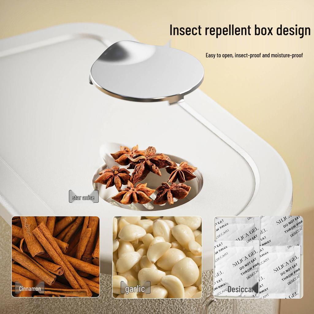 Sealed Anti-Moth Moisture-Proof Rice Storage Container, 2026 New Large Capacity Rice Box