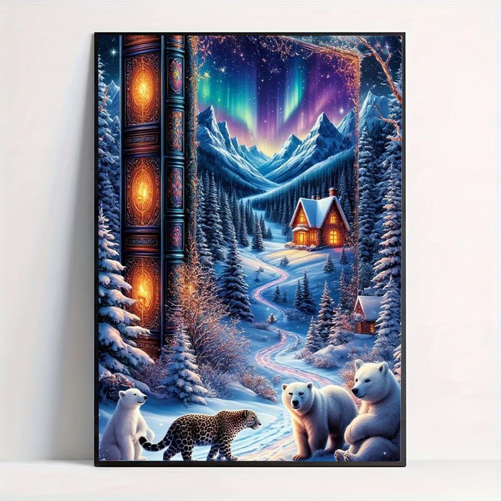 Full Diamond Animal Diamond Decorative Painting Kit 5D Diamond Embroidery Handmade Crafts Rhinestone Art Interior Wall Decor