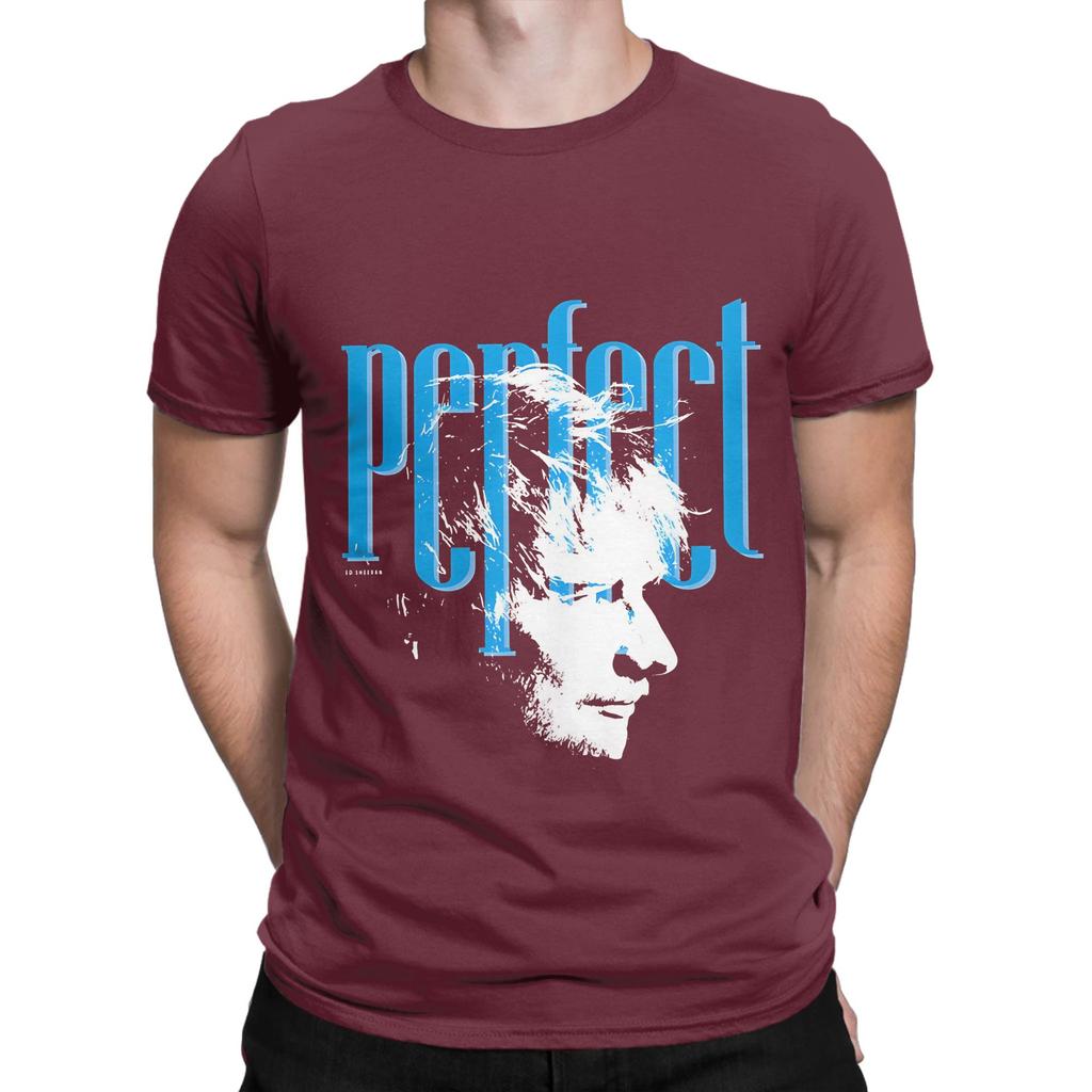 Perfect With Ed Face Vector Art Graphic Funny 100 Cotton TShirt EEd Sheeran Tops Tees For Unisex