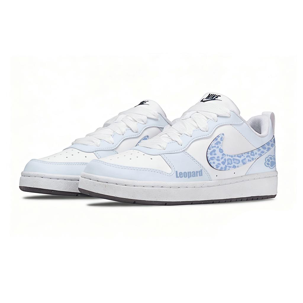 Nike Court Borough Low top Skateboard-Schuhe Damen Blau DV5456-104(Team2086-)